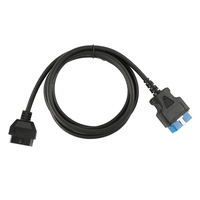 Adaptador OBD2 de 16 pines a 4-DB de 9 pines, herramienta de diagnóstico, lector de códigos con cables de conexión
