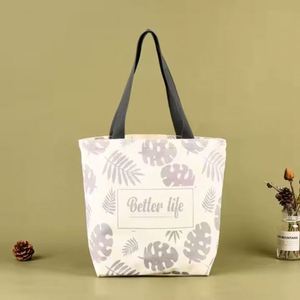 กระเป๋าผ้าแคนวาสขนาดใหญ่พิมพ์โลโก้การเลือกตั้งแห่งชาติเกาหลีใต้ปี 2025 แบบกำหนดเองสำหรับขายส่ง ของขวัญสำหรับงานอีเว้นท์ - Product Image 4