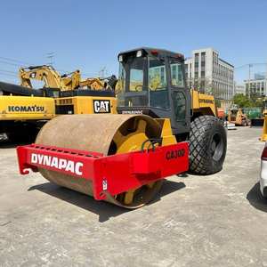 Rodillo Compactador Dynapac de Segunda Mano con Envío Rápido, Modelos CA25D/CA251D/CA30D/CA301D, Motor de Combustible Dual de 110kw, Bomba de Tambor Único - Product Image 4