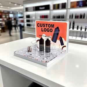 Expositor de mostrador LED de acrílico personalizado y extraíble para cigarrillos, tabaco, snuff y snus con imán y niveles del fabricante - Product Image 3