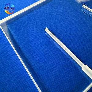 स्पष्ट क्रिस्टल गायन कटोरा 99.99% शुद्धता क्वार्ट्ज क्रिस्टल अनुकूलित आकार जाल (400 मेष/38 मीटर) प्रयोगशाला उपभोग्य अर्धचालक के लिए - Product Image 3