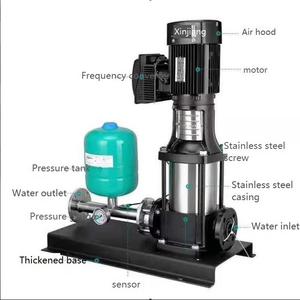 Pompe centrifuge verticale multi-étages SS304 pour traitement de l'eau industrielle, pompe de surpression haute performance BLT8-5 220V 50HZ - Product Image 4
