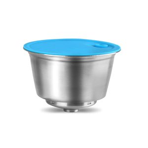 <span class=keywords><strong>Capsules</strong></span> <span class=keywords><strong>de</strong></span> café rechargeables pour <span class=keywords><strong>Dolce</strong></span> <span class=keywords><strong>Gusto</strong></span>, dosettes à filtre, réutilisables, en acier inoxydable, tasse pour Machine à café cg, 1 pièce - Product Image 1