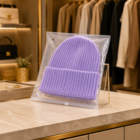 Sac d'emballage refermable en PE de haute qualité, imprimé sur mesure, réutilisable et durable pour chaussures/vêtements/chaussettes