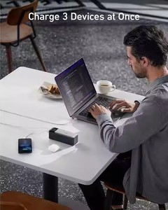 Banco de Energía <span class=keywords><strong>Anker</strong></span> <span class=keywords><strong>737</strong></span> de Alta Capacidad, 24000 mAh, Salida de 140 W, Cargador Portátil de 3 Puertos (PowerCore 24K) con Pantalla Digital Inteligente - Product Image 6