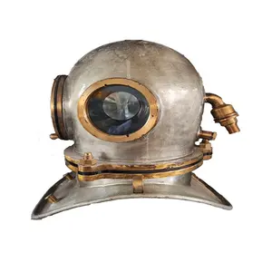 Professional Deep Sea Diver Copper Diving Helmet Antique Brass Diving Helmet