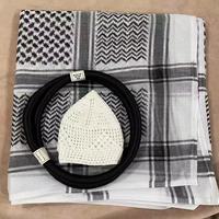 Conjunto de pañuelo musulmán-árabe de gran venta para hombres de Dubái, Arabia Saudita y Oriente Medio