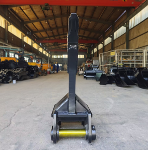 RSBM Ripper à tige unique robuste pour excavatrice <span class=keywords><strong>Kubota</strong></span> KX080-4 <span class=keywords><strong>8T</strong></span>, ripper à roche et à glace avec dents remplaçables - Product Image 1