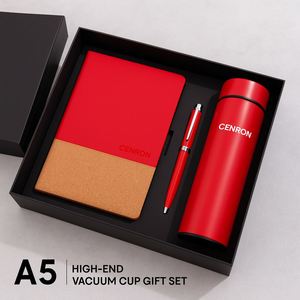 Set de Regalo Premium de Cuaderno A5 con Detalles en Corcho y Bolígrafo Metálico, Ideal para Promociones Corporativas y Ejecutivas - Product Image 5