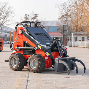 รถตักล้อยางขนาดเล็กพร้อมอุปกรณ์จับจับ ขายดี - Product Image 4