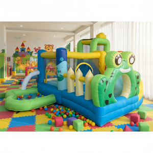 Casa Inflable <span class=keywords><strong>de</strong></span> <span class=keywords><strong>Bob</strong></span> <span class=keywords><strong>Esponja</strong></span> con Tobogán y Piscina, Castillo Inflable Interactivo para Niños - Product Image 6