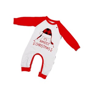 Conjunto de Roupa de Casa Macia de Natal com Estampa Digital de Letras e Chapéu de Papai Noel, Estilo Casual Europeu-Americano, Manga Longa, Xadrez e Patchwork - Product Image 5