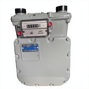 Débitmètre de gaz AMCO AL425, construction en aluminium, précision +/-1%, connectivité filetée pour la combustion naturelle de gaz urbain - Product Image 2