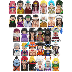 WM BLOCKS Anime Luffy Ace <span class=keywords><strong>Boa</strong></span> <span class=keywords><strong>Hancock</strong></span> Sanji Juguetes <span class=keywords><strong>Mini</strong></span> Toys Building Blocks Sets Jouets pour enfants WM6187-WM6190 - Product Image 1