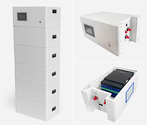 Batterie solaire lithium-ion empilable 48V 51.2V 200Ah 10Kwh 20Kwh 30kwh pour stockage d'énergie domestique, système solaire Li 48V 100AH - Product Image 1