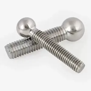 M3 M4 M5 M6 M8 M10 304 vis à tête sphérique en acier inoxydable pièces télécommandées boulon à <span class=keywords><strong>goujon</strong></span> pour panneau <span class=keywords><strong>Fixation</strong></span> solaire - Product Image 1