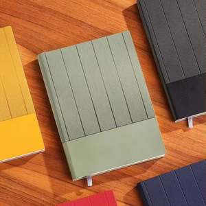 Custom Luxury <b>Set</b> Pu Leather Soft Leather Skin Feel Office Convenience A5 <b>Notebook</b> <b>Set</b> Journal With Pen for Business - Product Image 4