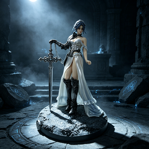Figura Coleccionable de PVC de 30cm de Alcina Dimitrescu, Directo de Fábrica <span class=keywords><strong>Yubi</strong></span>, Juguete de Dibujos Animados, Periférico de Videojuego, con Decoración de Modelo - Product Image 6