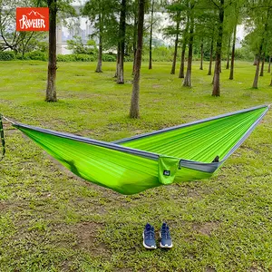 Durable 20D parachute nylon hammocks light weight new outdoor garden hammock