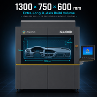 Imprimante 3D SLA à axe X extra long de 1,3 m, double laser à semi-conducteurs 3Wx2, haute vitesse, 150-400g/h, équipement d'impression 3D en résine