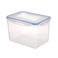 Prix raisonnable produits chine vente en gros cuisine boîte de rangement alimentaire boîte de rangement en plastique transparent avec anneau en silicone empilable