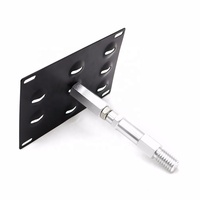 Support de fixation pour plaque d'immatriculation avec crochet de remorquage pour Audi A4 S4 A5 S5 A7 S7 08-15
