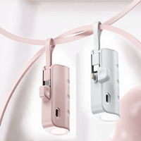 Chargeur portable compact MIQ personnalisé 3000 mAh USB-C à charge rapide, pour camping et voyage, puissance de sortie 10W 3A