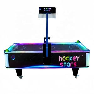 โต๊ะแอร์ฮอกกี้สำหรับสองคน เกมกีฬาในสวนสนุก ศูนย์รวมความบันเทิง ขายส่งโต๊ะแอร์ฮอกกี้เชิงพาณิชย์ - Product Image 3