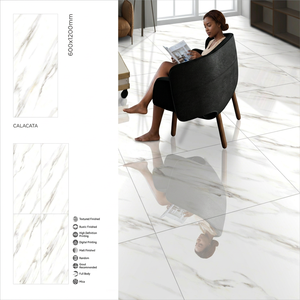 California Ice 600x1200mm Glossy Polished Large Format Porcelain Floor And <b>Wall</b> Slab Tiles - Product Image 4