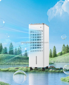 Ventilatore Elettrico Mini di Alta Qualità con Design Verticale e 3 Velocità per Uso Domestico e Alberghiero - Product Image 4
