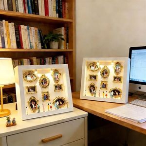 Kit de fabrication DIY : Mini-musée, boîte à souvenirs, <span class=keywords><strong>cadre</strong></span> à ombres pour commémorer nos proches, cadeau de Saint-Valentin - Product Image 1