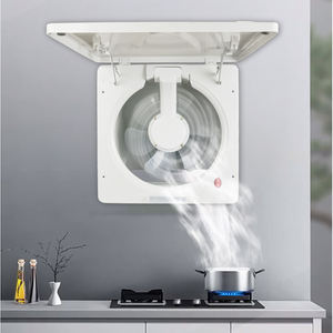 I produttori di fornitori cinesi all'ingrosso <span class=keywords><strong>a</strong></span> buon mercato prezzo 10 pollici Mini ventilatore di scarico da cucina portatile hanno copertura messo <span class=keywords><strong>a</strong></span> parete in cucina - Product Image 2
