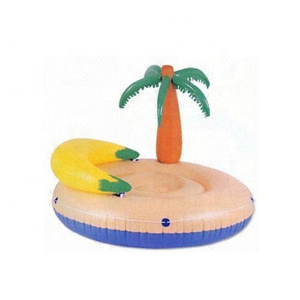 Oceano gioco salotto gonfiabile acqua albero di palma isola galleggiante - Product Image 1