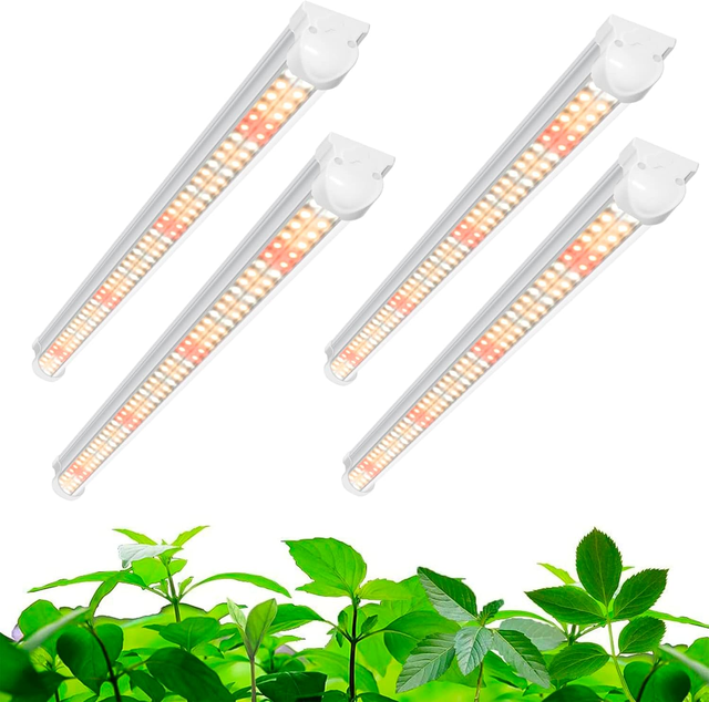 220v T8 T10 T12 4ft 40w 48w 65w Full Spectrum COB IP65 Aluminum Led Tube 8ft Grow Light Veg Bloom