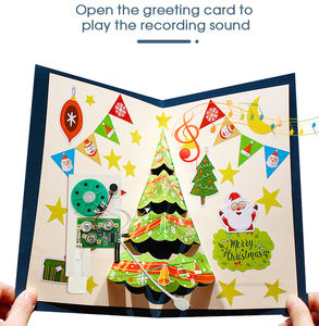 Mô-đun âm thanh nút nhấn có thể ghi âm; Thiệp chúc mừng sinh nhật có nhạc có mô-đun âm thanh có thể ghi âm; Đã được chứng nhận CE - Product Image 5