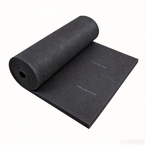 Black NBR PVC Rubber <b>Foam</b> Sheet 10mm-30mm Thickness Fire Resistant Insulation Material for Roof Use - Product Image 4