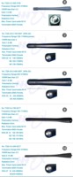Émetteur RFID UHF 3217 430-470 MHz Antenne en caoutchouc 2,15 dBi pour radio amateur bidirectionnelle