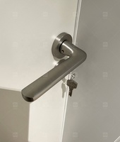 Panneaux de porte intérieurs en bois massif gravés en 3D avec motif soleil, isolation acoustique, pour projets d'appartements et d'hôtels