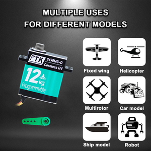 PTK 9490 MG-D 9g Digital Metal <b>RC</b> 12kg Waterproof Unisex 14 Years & up for Model Aircraft & Cars for <b>Drone</b> - Product Image 4
