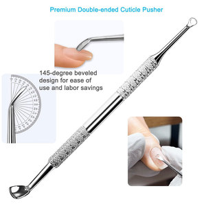 Grattoir à ongles professionnel, outil de soin des ongles en acier inoxydable, outil de nettoyage des cuticules, accessoire de manucure et de pédicure, grattoir à ongles - Product Image 3