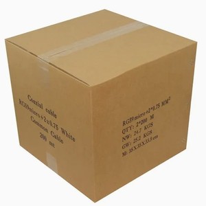 สายเคเบิลสัญญาณวิดีโอทีวี Rg59+2c แบบมีฉนวนป้องกันสองชั้น สำหรับดาวเทียม LNB อนาล็อกความคมชัดสูง - Product Image 2