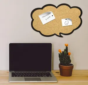 Planche de construction en liège, accessoire professionnel avec broche en bois, planche de messages, vente en gros