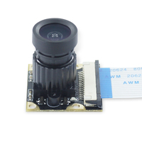 Module de caméra OV5647 pour Raspberry Pi AISmartlink, module d'objectif fisheye pour vision nocturne Raspberry Pi avec mise au point manuelle