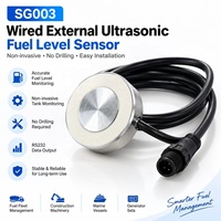 Capteur de niveau de carburant ultrasonique RS232 SG003 à montage externe