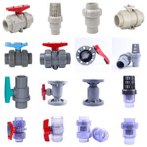 PPH CPVC UPVC <span class=keywords><strong>PVC</strong></span> Valve Single Union Double Union 1/2-2in Ball Valve <span class=keywords><strong>Clapet</strong></span> <span class=keywords><strong>anti</strong></span>-<span class=keywords><strong>retour</strong></span> pour le traitement de l'eau - Product Image 2