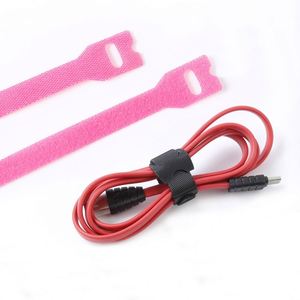 Correas de Velcro Autoadhesivas Ecológicas de Poliéster/Nailon para Gestión de Cables con Logotipo Personalizado, Doble Cara - Product Image 3