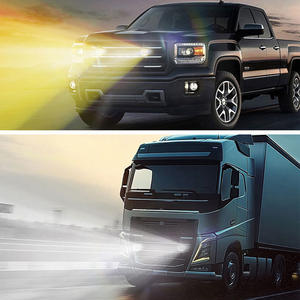 Nouvelle Arrivée - Phare LED Externe Dissimulé pour Calandre de Voiture, Double Couleur, pour Bronco Tout-Terrain, Feu de Brouillard Avant 12V 100W - Product Image 6