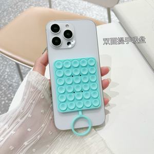 सार्वभौमिक लचीले सिलिकॉन सक्शन कप मोबाइल फोन धारक वर्ग 30 छोटे एंटी-स्किड मजबूत चार्जिंग - Product Image 3