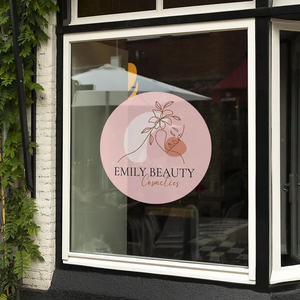 Tùy chỉnh đầy đủ màu sắc Vinyl đề can thiết kế của riêng bạn không thấm nước dán cửa sổ cho văn phòng nhà hoặc Wall & Door trang trí nội thất - Product Image 2