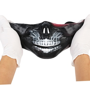 Máscara de Calavera SHAZ BDSM, Silicona de Grado Médico, Transpirable, para Disfraces, Media Máscara, Juguete Sexual Erótico para Adultos, Juego de Roles Inmersivo - Product Image 3